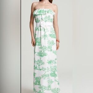 Lilly Pulitzer white belt one size